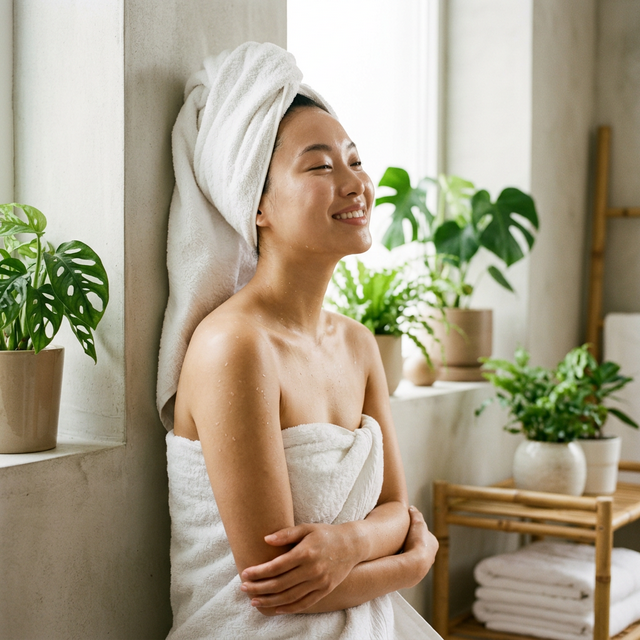 행복한 샤워 타임